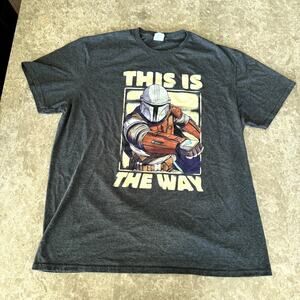 Star Wars The Mandalorian Graphic T-shirt XL